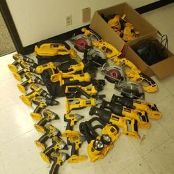 Dewalt Power tools. Skill Saw. Power Drills. 