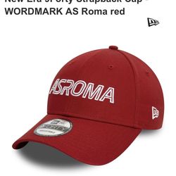 NEW AS ROMA BASEBALL CAP ONE SIZE