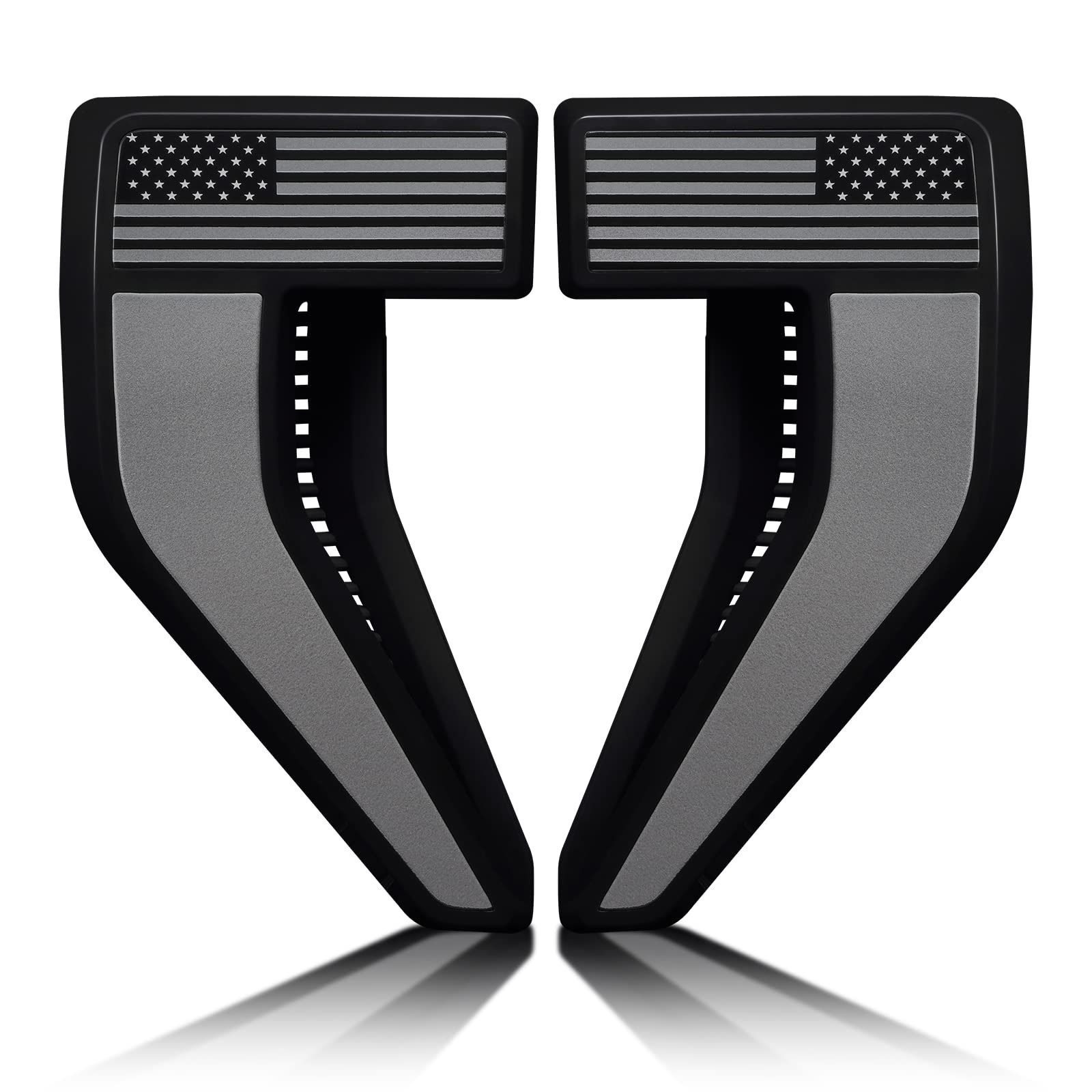 Fender Emblems For F150 2021-2024 Fender Vents Side Vent Cover Black