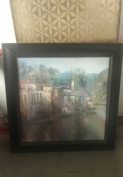 35x35 beautiful picture with frame