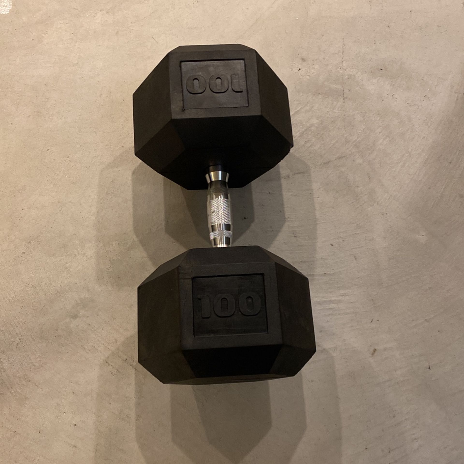 HUGE 100LB Dumbbell