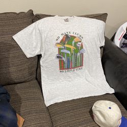 Size,XL, So Many Clubs So Little Time, Vintage T-Shirt.