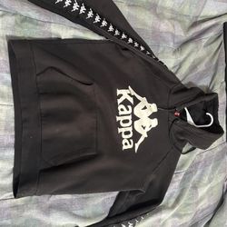 Kappa Hoodie Black 