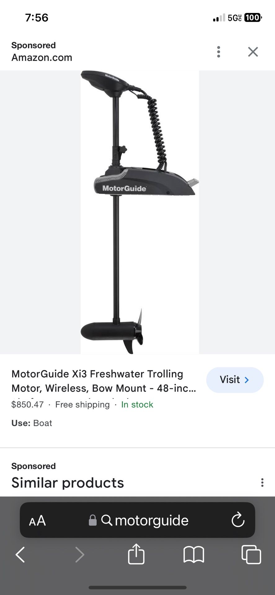 Motorguide Trolling System