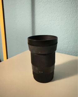 Sigma 56mm f/1. lens for Canon EF mount