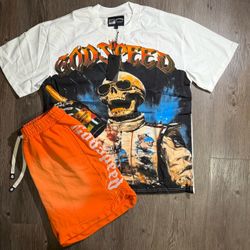 Godspeed T-Shirt and Shorts Set MEDIUM