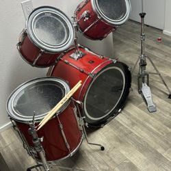(1978) Vintage Premier 4 Piece Elite Red Drum Kit