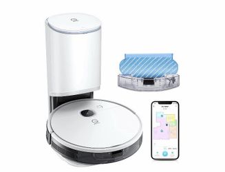 New Yeedi DVX34 robot vacuum with dock station