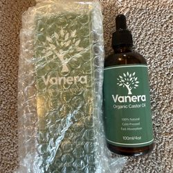 “Vanera” organic cold pressed castor oil and cotton packs