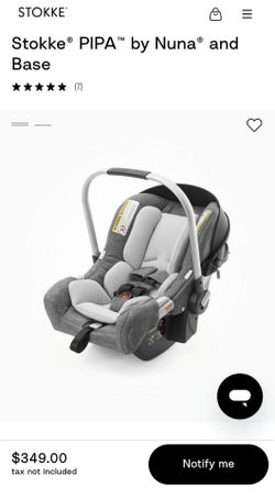 Stokke PIPA by Nuna carseat and Base