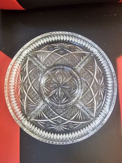Libbey Glass CLARION 5 Section Divided Relish Vegetable Dish