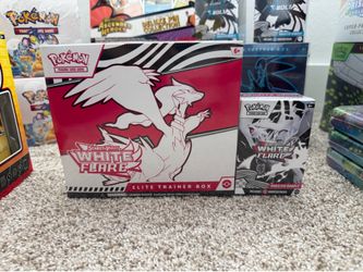 Pokemon White Flare Elite Trainer Box ETB and Booster Bundle Factory Sealed