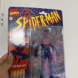 Marvel Legends 2099 Spider-Man Action Figure Retro Cover 