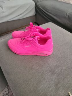 Sketchers  uno night shades womens size 10 pink athletic running shoes sneakers