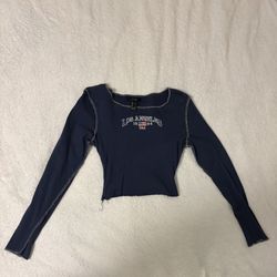 Blue long sleeve