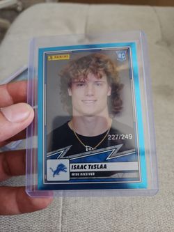Isaac Teslaa Panini Rookie Card 227/249 Lions
