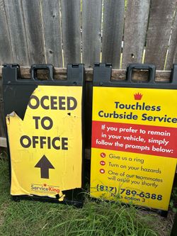 Sandwich Boards Signs