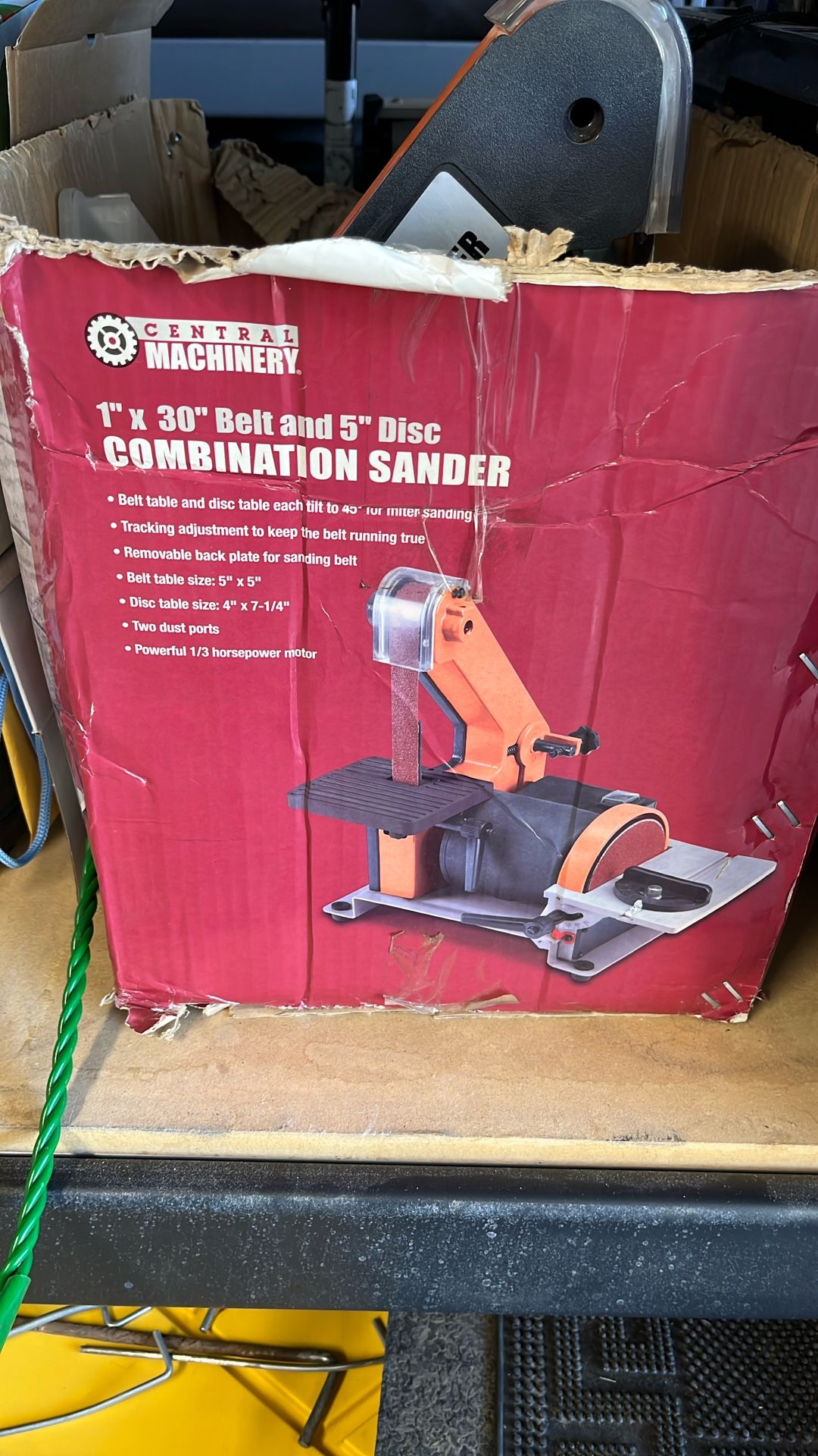Belt And Disc Sander
