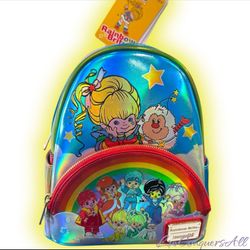 Loungefly Rainbow Brite and Friends Color Pop Mini Backpack