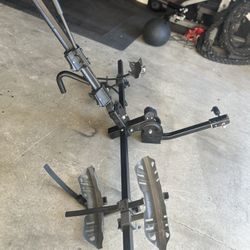 2 Bike Hitch Rack With Locking Mechanism