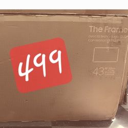 SAMSUNG 43"INCH THE FRAME QLED 4K LS03FAD 