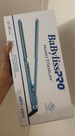 BaByLiss Pro Nano Titanium Ultra Thin Flat Iron 2”