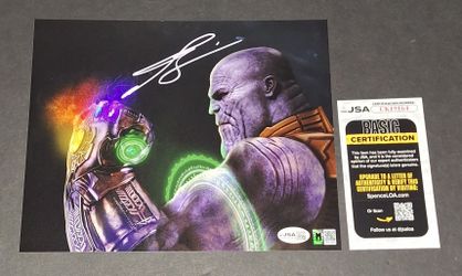 🔥 Josh Brolin Autographed 8x10 JSA COA 🔥