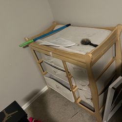 Changing Table And Storage