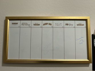 Whiteboard Calendar