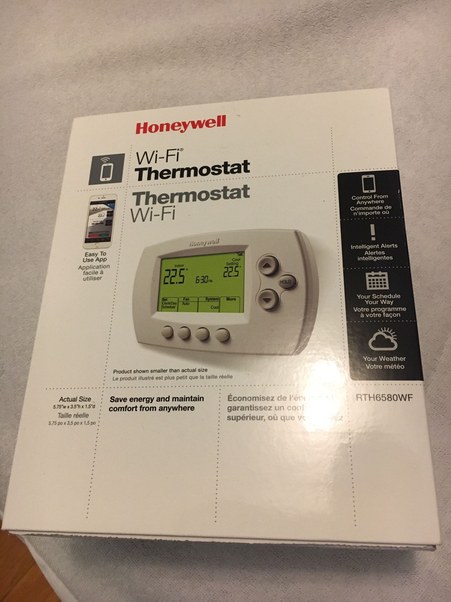 Honeywell WiFi thermostat brand new