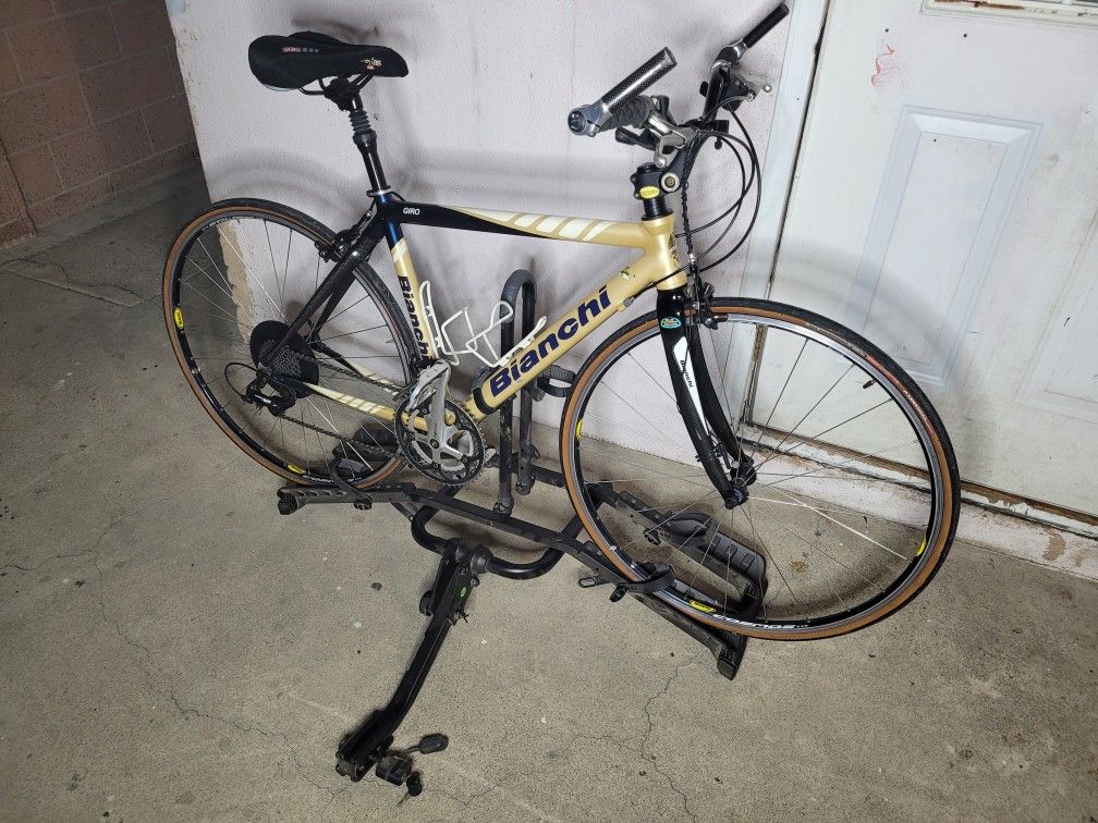 RACE PRO BIANCHI BIKE.