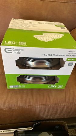 Two-Pack Flush Mount Ceiling Lights