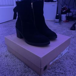 Black & Gold UGG Heels