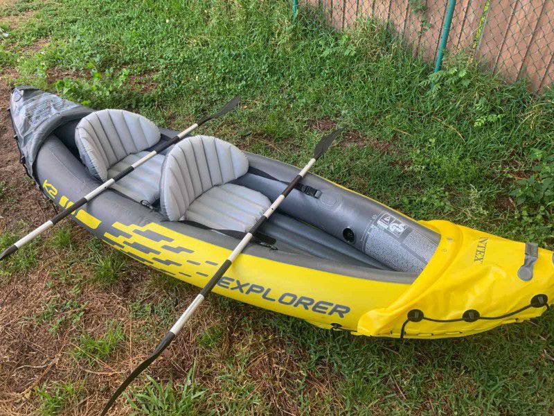 Inflatable kayak 2 person boat Brand new
