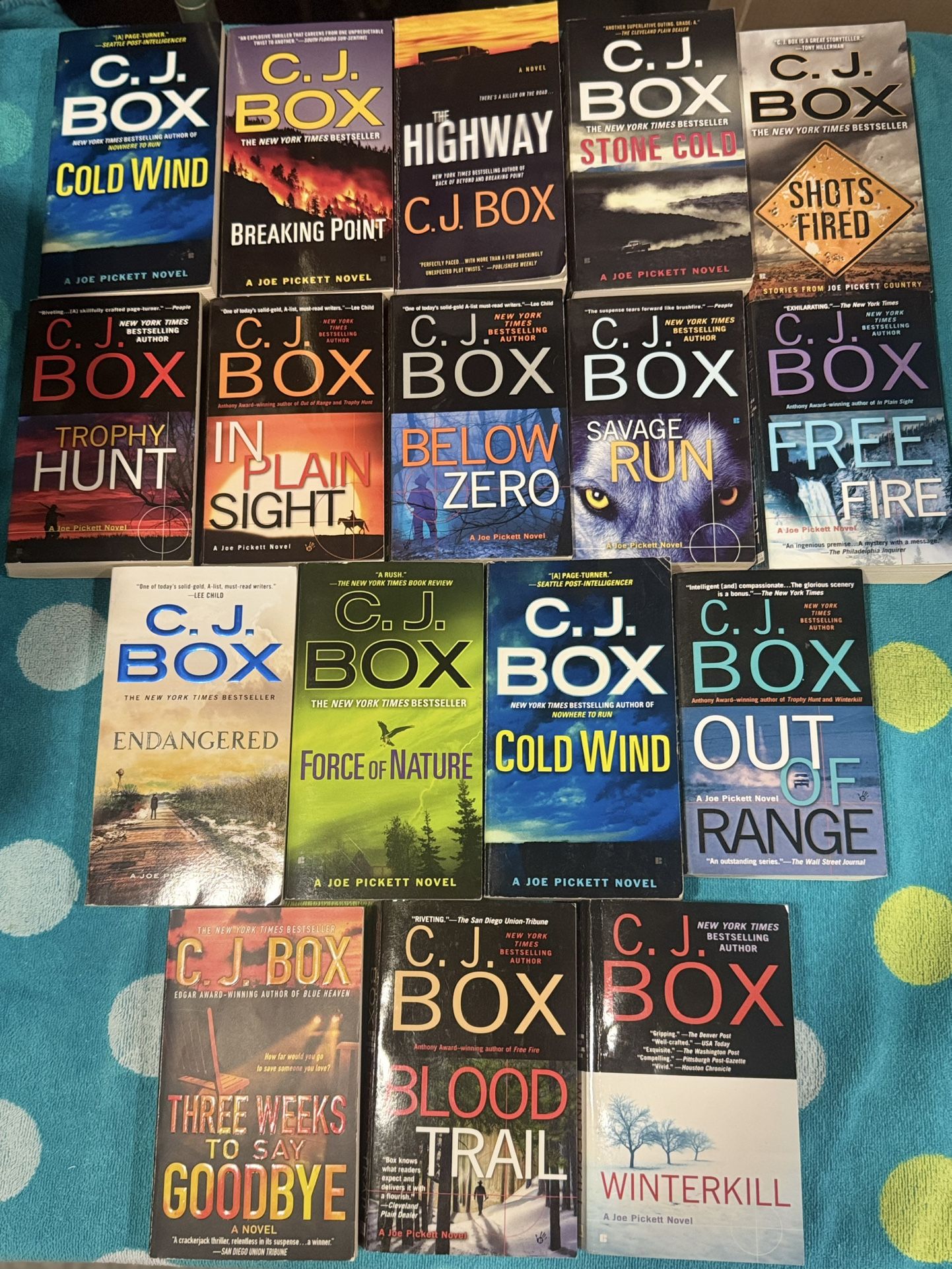 C.J. Box books