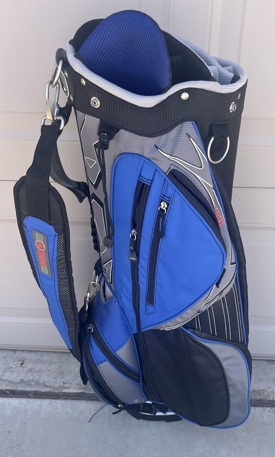 Datrek 14 way cart Golf Bag With cooler pocket and Rain Hood 🏆