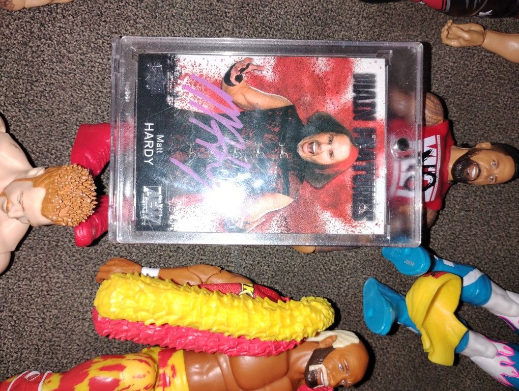 Matt Hardy Signed Card 