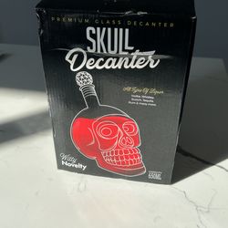 Skull Decanter Liquor Container