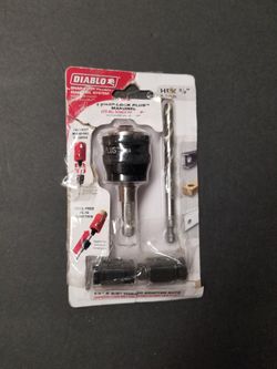 Diablo 3/8" SnapLock Plus Hole Saw Mandrel System with Fast Plug Ejection