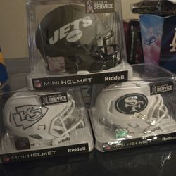 NFL Salute To Service Mini Helmet BRAND NEW 
