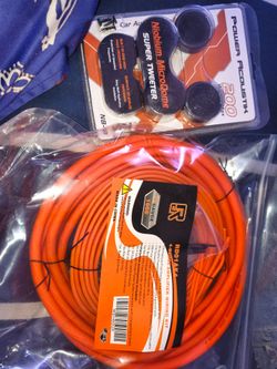 Car audio subwoofer boxing amplifiers wire kits line out converters