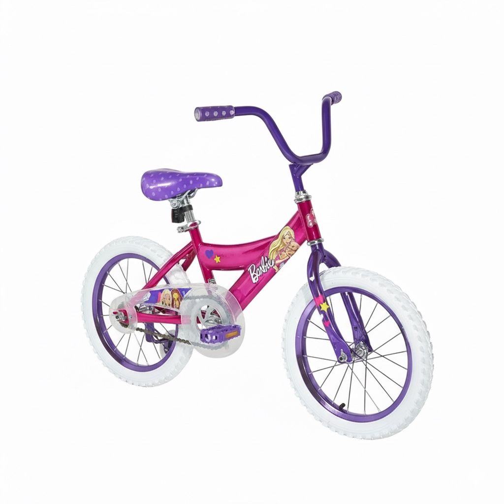 16" Dynacraft Barbie Bike, BMX, Girls, Pink