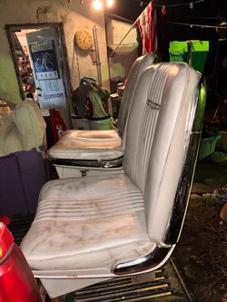 Bucket seats from 1960s Thunderbird