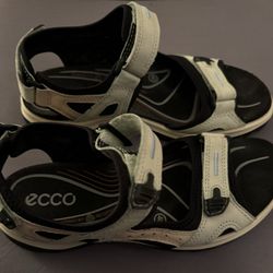Ecco Yucatan Walking Sport Sandals Womens Size EU 40 US 9 - 9.5 - Green Multi