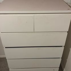 White dresser