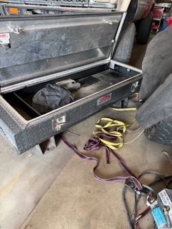 Truck fuel/tool box