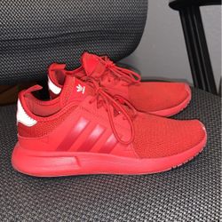 Red Adidas Shoes 