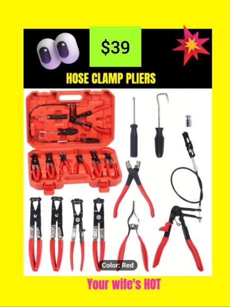 π¦βπ₯ HOSE CLAMP REMOVAL PLIERS TOOL COMBO
