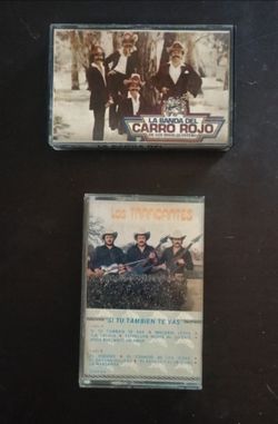 La Banda Del Carro Rojo & Los Traficantes Cassette Tapes
