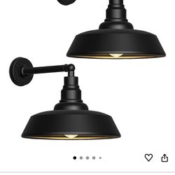 Gooseneck barn lights